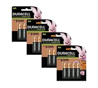 Duracell AA Pack de 16 Piles Rechargeables Pré-Chargées 2500 mAh