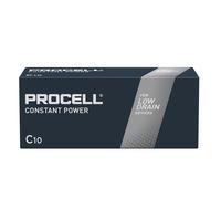 Lot de 10 Piles alcalines Baby C LR14 1,5 V Procell Constant