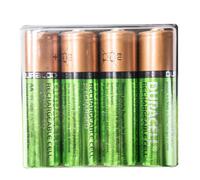 Duracell Pile AA NiMH 4 unités Vert