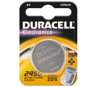 Duracell Batterie électronique 2450 Pile bouton lithium 3 V (CR2450) 1st Lot de 5