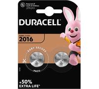 Duracell Batterie Knopfzelle CR2016 3.0V Lithium 2St.