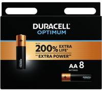 DURACELL Batterie Optimum AA MN1500/LR6 8er Blister