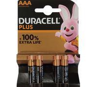 Duracell Batterie Plus NEW -AAA (MN2400/LR03) Micro 4St.