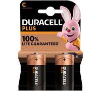 DURACELL - BATTERIE PLUS POWER ALCALINA C LR14 2 UNITÉS