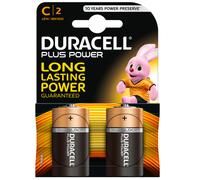Duracell - batterie plus power c lr14 2 unités