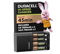 Duracell Chargeur Piles Rechargeables Rapide 45 minutes