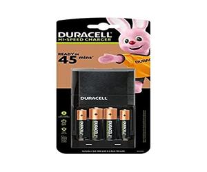 Duracell Chargeur Rapide 45 Minutes + 2xaa 2xaaa