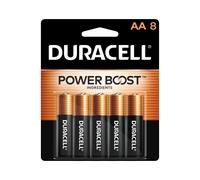 DURACELL Coppertop Lot de 8 Piles AAA alcalines AAA avec Power Boost pour appareils ménagers et de Bureau