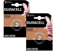 Duracell CR1220 Lot de 2 piles bouton Lithium 3 [69]