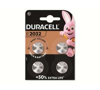 Duracell CR2032 Blister de 4 pièces / Lithium 3V