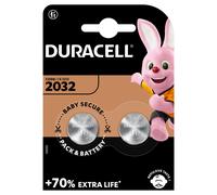 DURACELL DL/CR 2032 3V LITHIUM Paquet 2PZ + 50% Plus De Puissance COD. CR2032.2