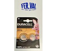 DURACELL DL/CR2016 3V LITHIUM Paquet 2PZ + 50% Plus De Puissance COD. 783995