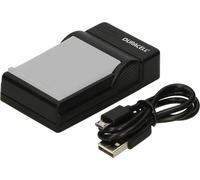 Duracell DRO5940, USB, Nikon EN-EL10, Kodak KLIC-7006, Olympus LI-40, Olympus LI-42B, Noir, Chargeur de batterie d'intérieur, 5 V, 5 V