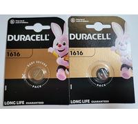 Duracell Electronics série 3 V Lithium CR1616/CR1620/CR CR2016/CR2025/CR2032/CR2430/CR2450 (2 x CR1616)