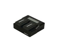 Duracell LED Dual DSLR - Chargeur de batteries