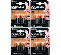 Duracell Lithium Industriel Cr123A Dl123 3V 1100Mah 8St.