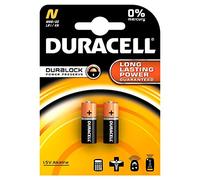 DURACELL Lot de 10 Piles Alarme et télécommande MN9100 N Lady LR1 Pack de 2