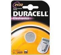 Duracell Lot de 10 piles bouton au lithium CR2430 D