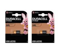 DURACELL Lot de 2 Blisters de 1 Pile lithium Photo 28L (2CR1/3N/Px28L)