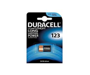 DURACELL Lot de 2 Blisters de 1 Pile photo Ultra M3 Lithium DL 123 A