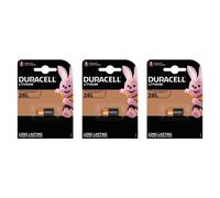 DURACELL Lot de 3 Blisters de 1 Pile lithium "Photo" 28L (2CR1/3N/Px28L)