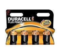 DURACELL Lot de 3 Blisters de 4 Piles Plus Power MN1400 Baby C LR14