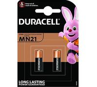 DURACELL Lot de 5 Blisters de 2 Piles alarme et télécommande MN21 12V sous blister