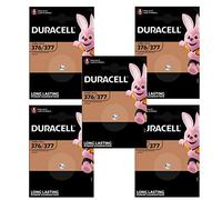 DURACELL Lot de 5 Piles oxyde argent "Watch" 377/SR66 1,5 Volt