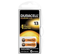 Duracell Lot de 6 piles auditives Taille 13