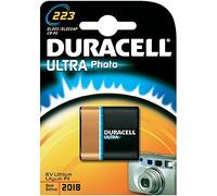 DURACELL Lot de 6 Piles Photo Lithium Ultra DL 223 A