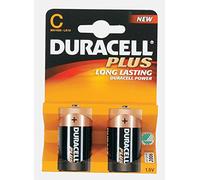 Duracell Plus Power Set de 2 Piles Alcalines Type C