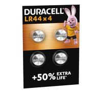 Duracell Piles LR44 Alcalines – Lot de 4