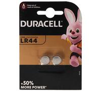Duracell LR44, V13GA, GPA76, 82, LR1154, 357A, pack de 2