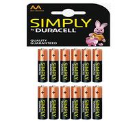 Duracell MN1500B12S Pack de 12 Piles AA