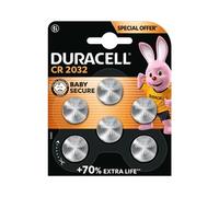 Duracell Pile CR2032 Lithium 3 V - Lot de 6