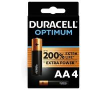 Duracell - Optimum 200 Alkaline Batterie Aa Lr6 4 Einheit