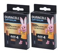 DURACELL® Optimum Piles AAA 2x4 pc(s)