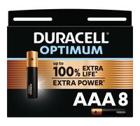 Duracell Optimum piles alcalines AAA - pack de 8 piles haute performance