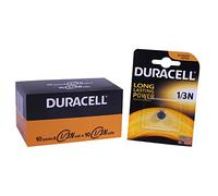 Duracell Pack de 10 Piles Bouton Lithium CR1/3N - 2L76-3V