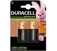 Duracell Pack de 2 piles Recharge Ultra Piles Rechargeables type C 3000 mAh