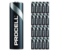 Duracell Pack de 20 piles Procell AA | Batterie alcaline de puissance industrielle de 1,5 V | Usage domestique ou bureau | Pack promotionnel désodorisant de voiture | Puissance fiable et de lu