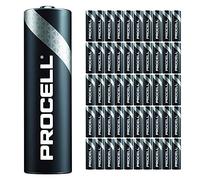Duracell Pack de 50 piles Procell AA | Batterie alcaline de puissance industrielle de 1,5 V | Usage domestique ou bureau | Pack promotionnel désodorisant de voiture | Puissance fiable et de lu