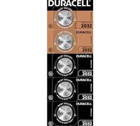 DURA CR2032 X5 - Pile bouton lithium, CR2032, 3 V, 20,0 x 3,2 mm, lot de 5