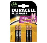 Duracell - Pile AAA / Lr03 Power Plus Blister 4 piles