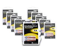 6 Piles Auditives 13 / PR48 Duracell Hearing Aid Activair