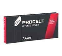 10 Piles Alcalines AAA / LR03 Duracell Procell Intense