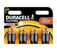 Duracell - Pile Alcaline - Duralock AAx8 Plus Power (LR6)