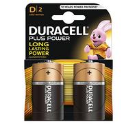Duracell Pile alcaline LR20/D Plus Power – Pack de 2