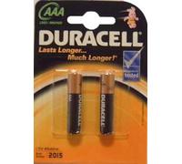 Duracell Pile Alcaline Micro (AAA) - OEM - Quantité de 2 pièces