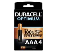 Duracell - pile alcaline optimum 200 aaa lr03 4 unit?